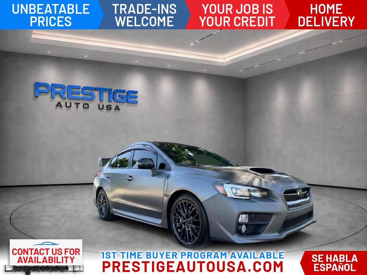  2016 Subaru WRX STI Sedan All-Wheel Drive 6-Speed Manual