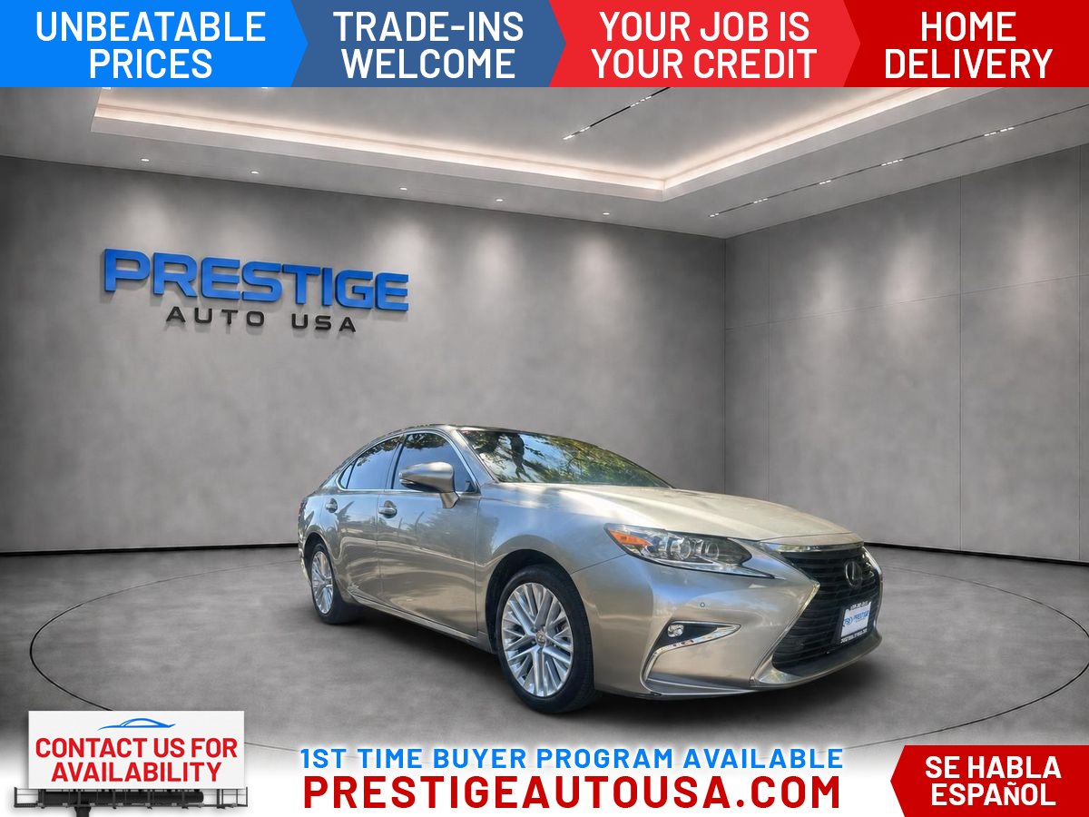  2018 Lexus ES Hybrid Sedan Front-Wheel Drive Continuously Variable Transmission