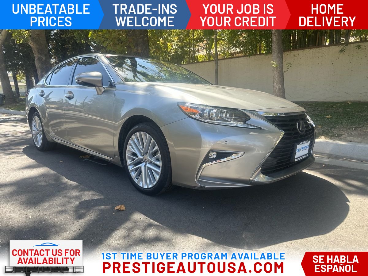 2018 Lexus ES Hybrid Sedan Front-Wheel Drive Continuously Variable Transmission