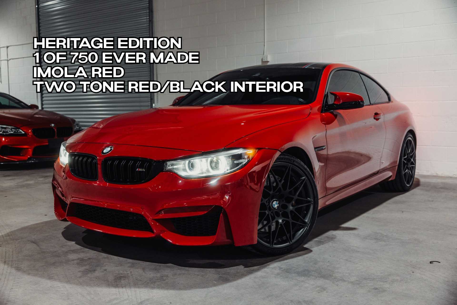 Red 2020 BMW M4 Coupe RWD Coupe Rear-Wheel Drive 7-Speed Automatic