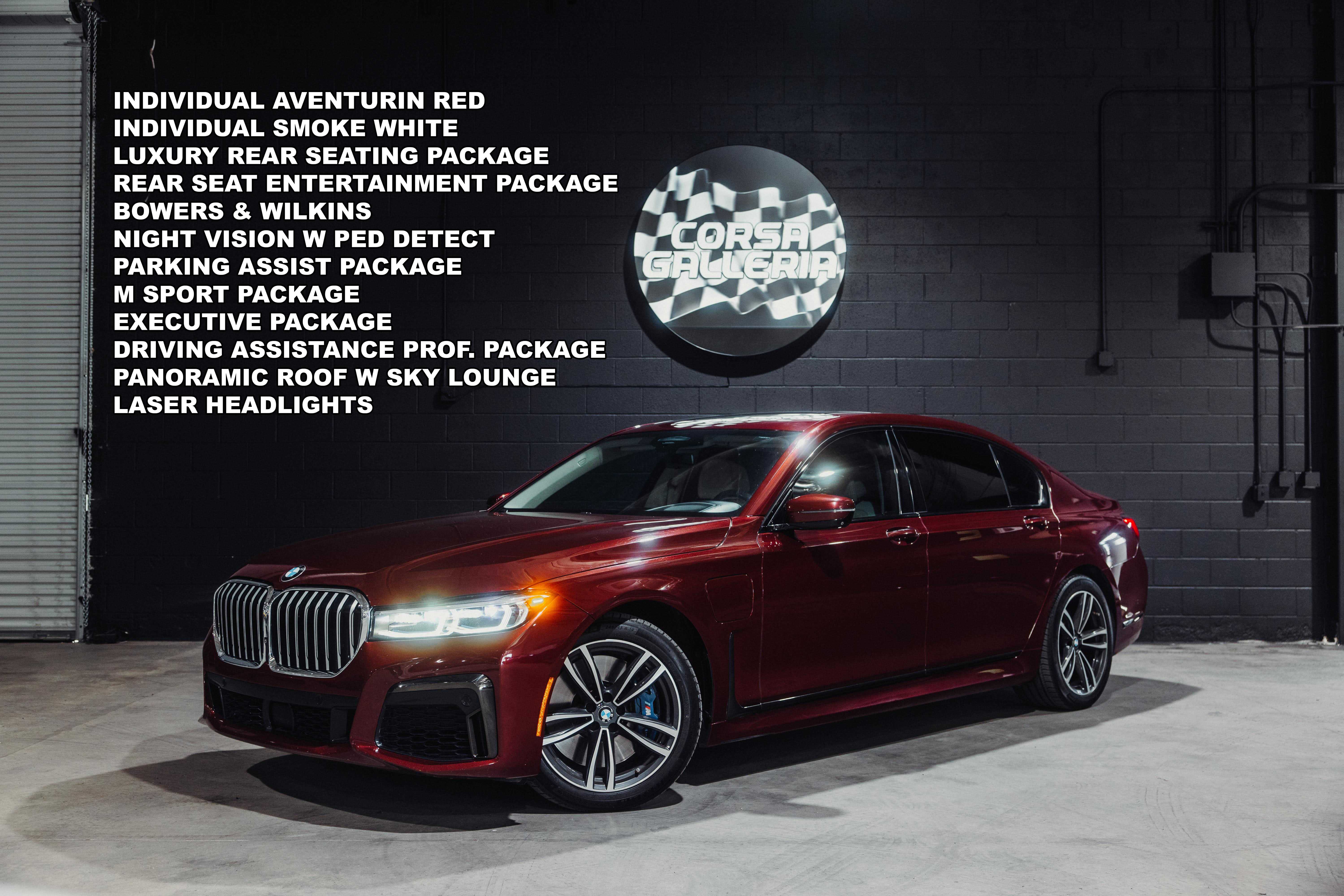 Red 2020 BMW 7 Series Sedan All-Wheel Drive 8-Speed Automatic