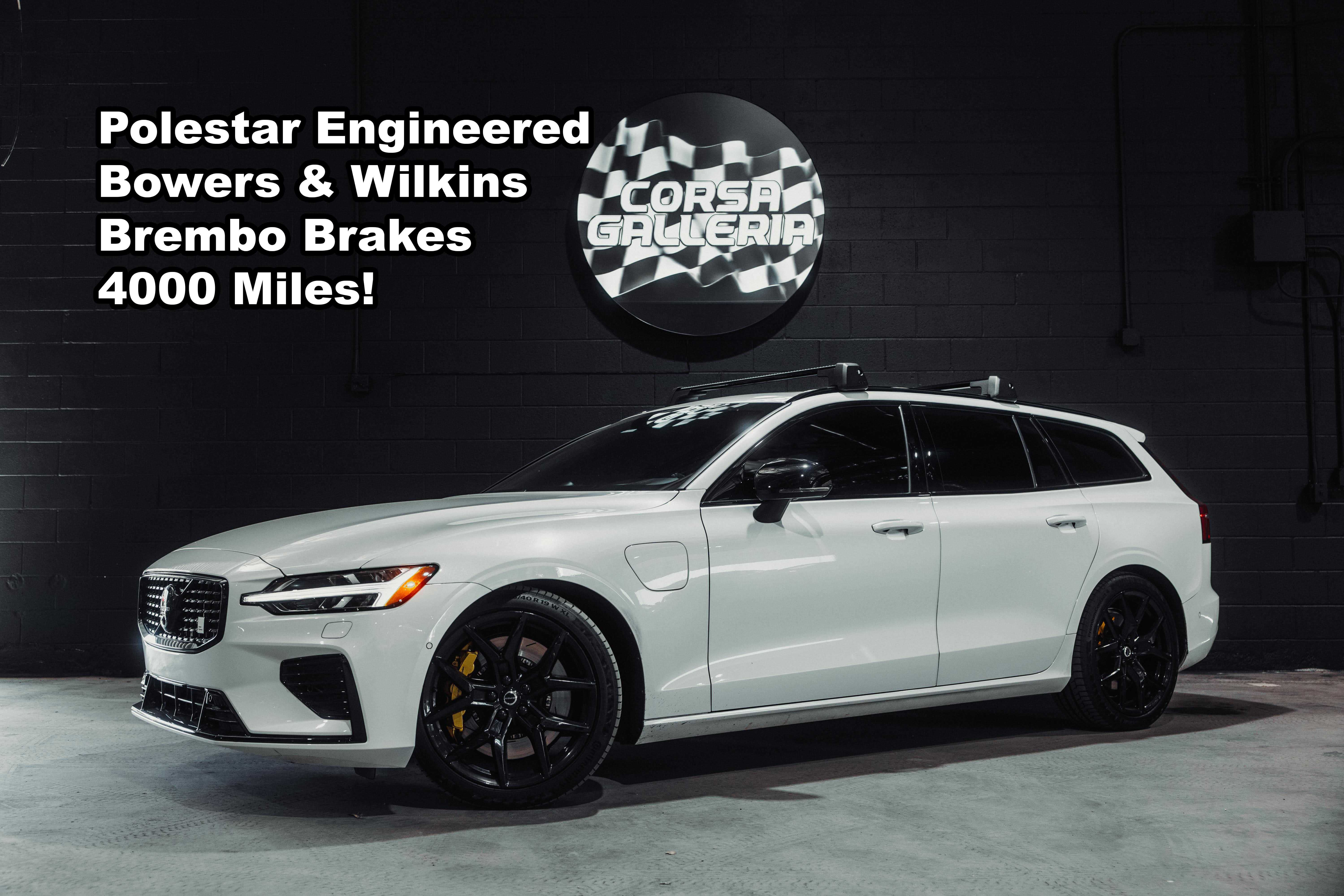 White 2024 Volvo V60 Hybrid Plug-in Recharge T8 Polestar Engineered eAWD Wagon All-Wheel Drive 8-Speed Automatic
