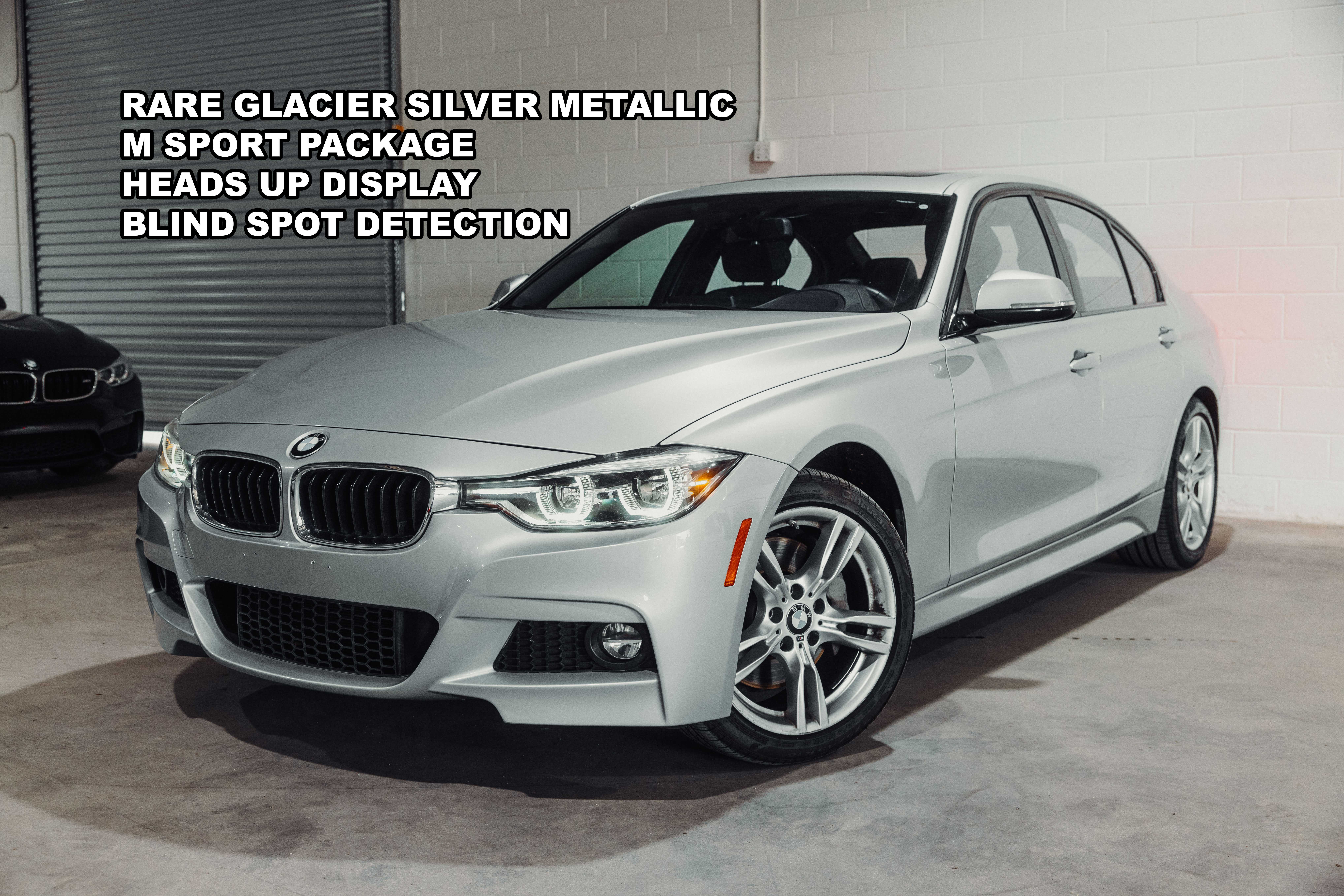 Silver 2018 BMW 3 Series Sedan Rear-Wheel Drive 8-Speed Automatic