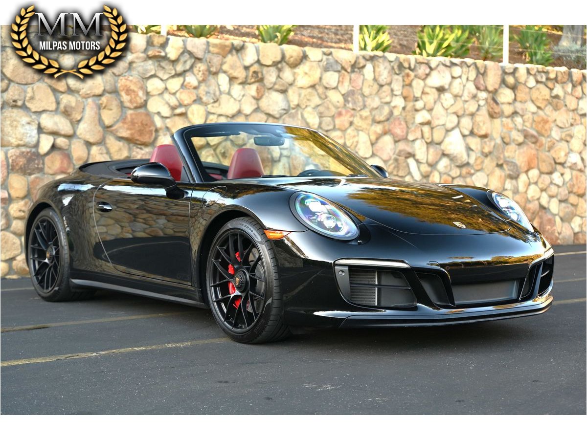  2018 Porsche 911 Carrera 4 GTS Cabriolet AWD   