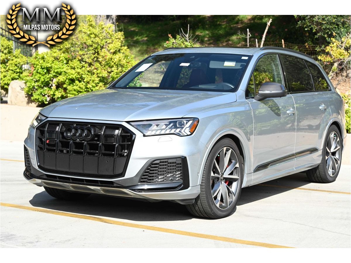 Silver 2023 Audi SQ7 SUV / Crossover All-Wheel Drive 8-Speed Automatic