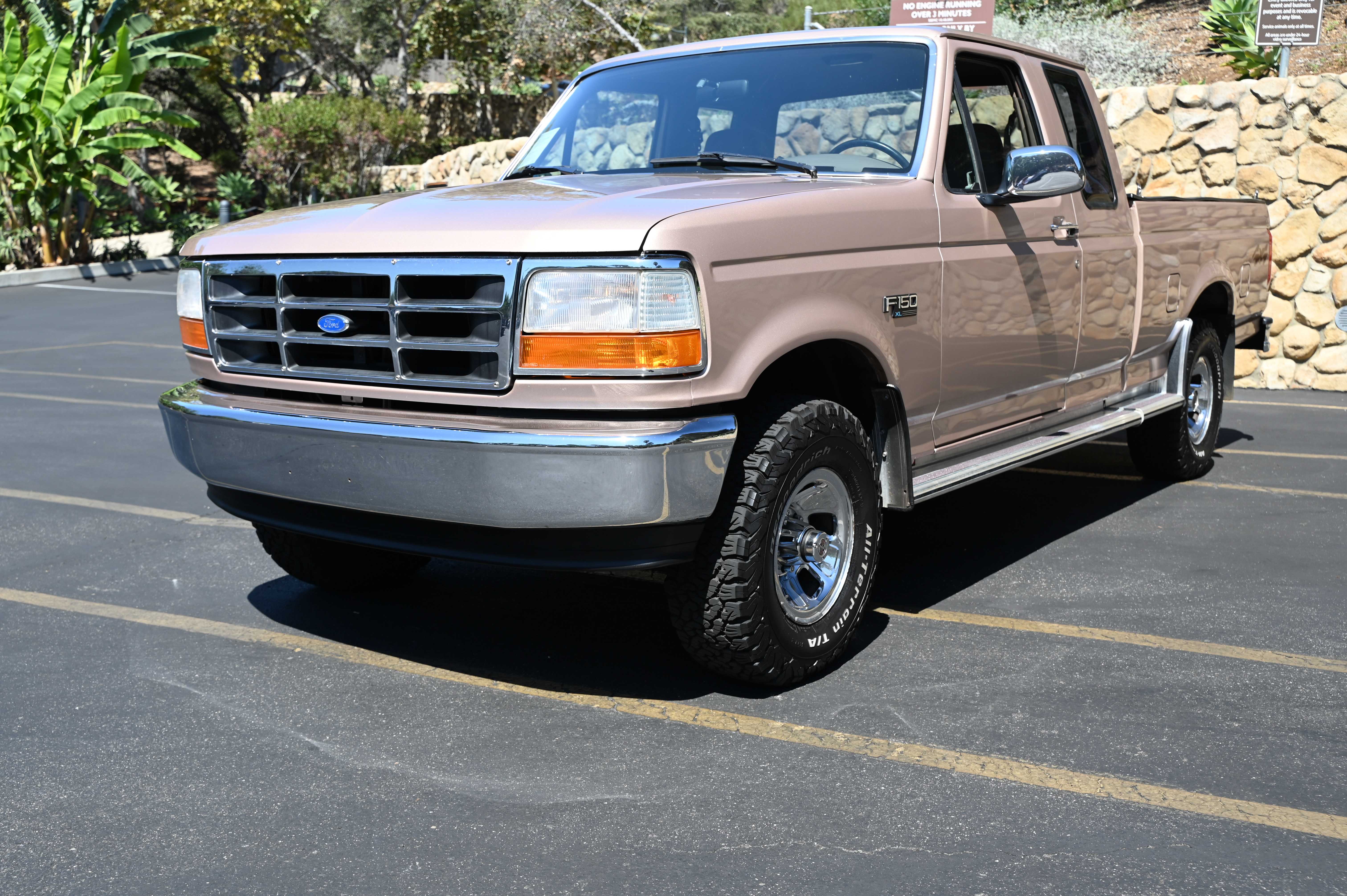 1996 FORD F150 SUPER CAB SHORT BED