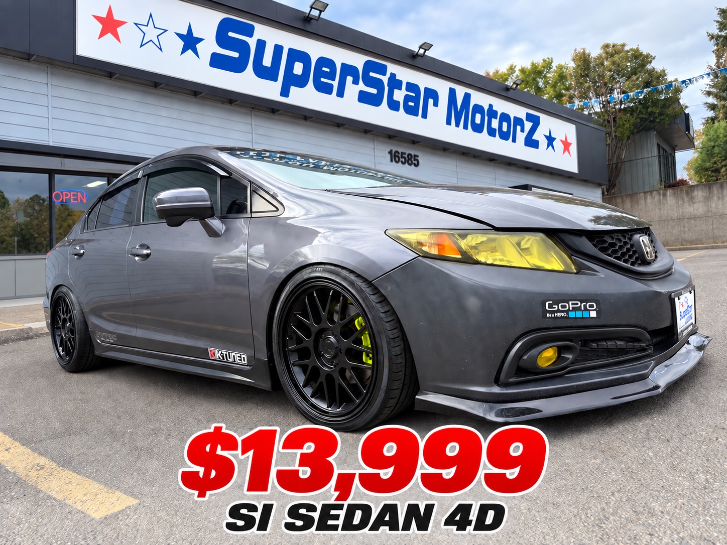 2015 HONDA CIVIC SI SEDAN 4D
