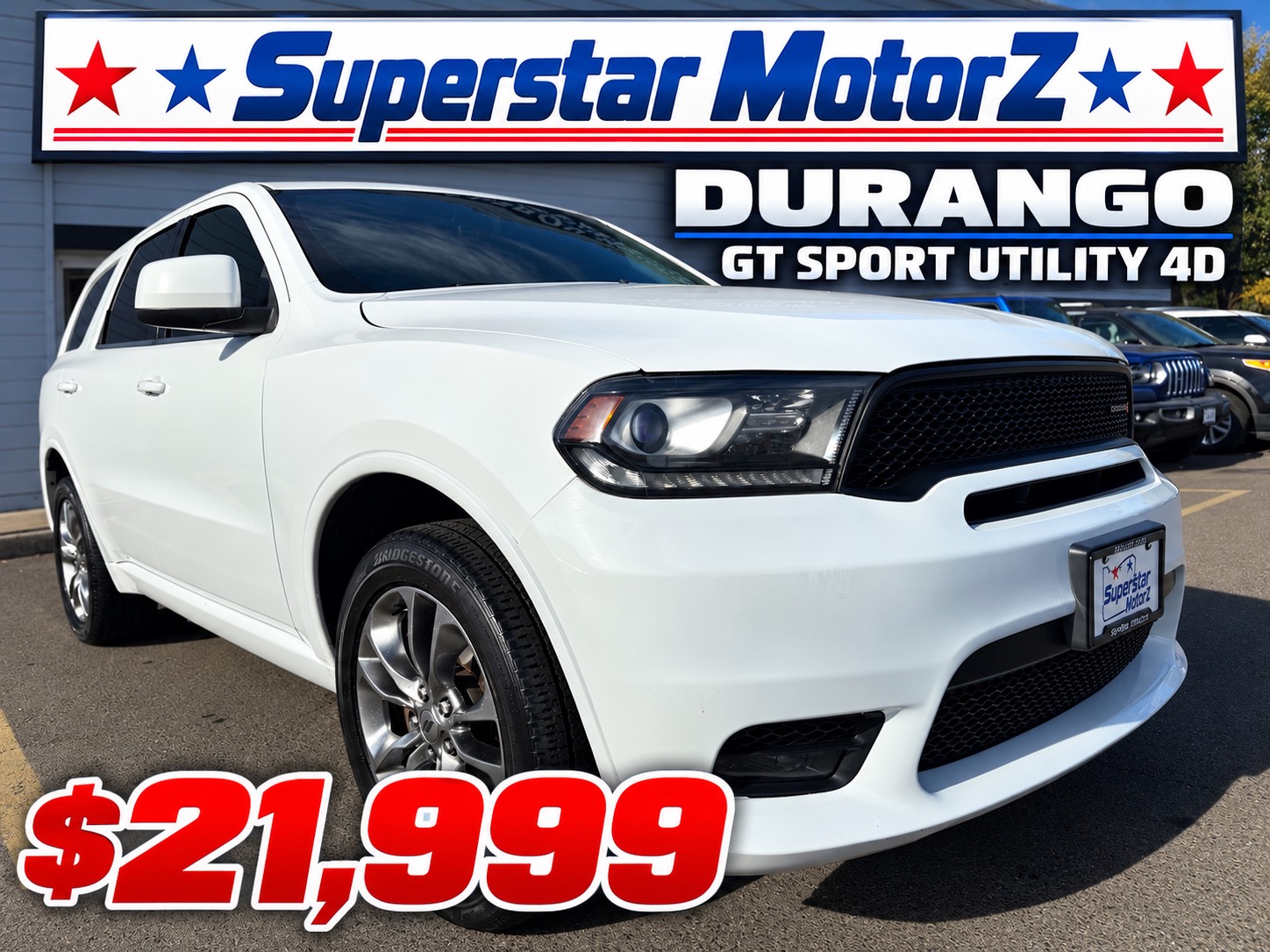 2019 DODGE DURANGO GT