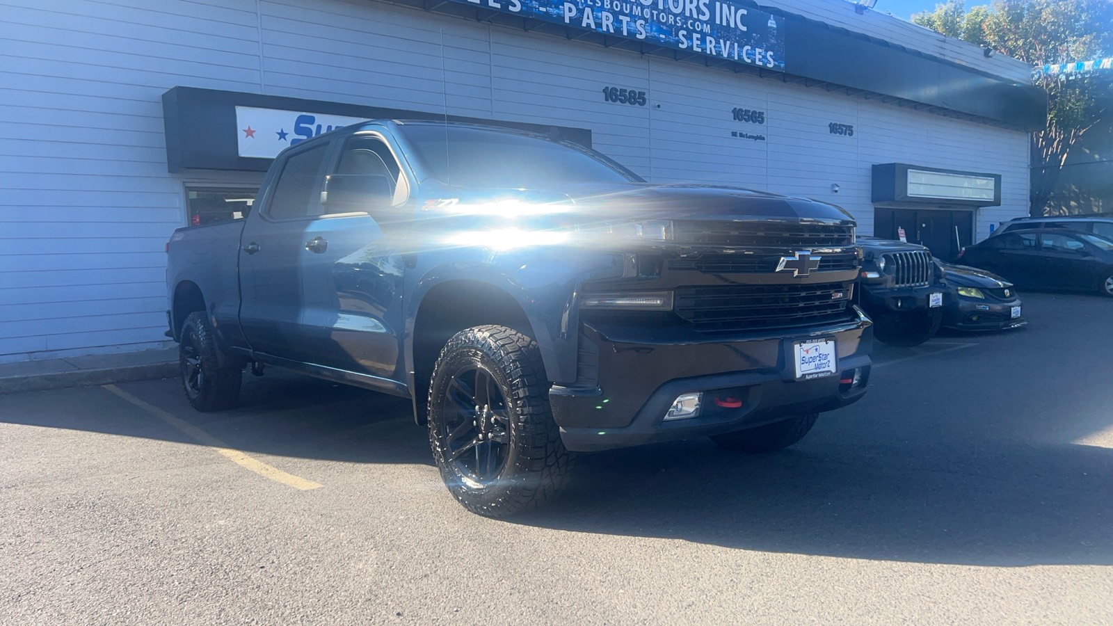 2019 CHEVROLET SILVERADO 1500 CREW CAB Trail Boss - LT