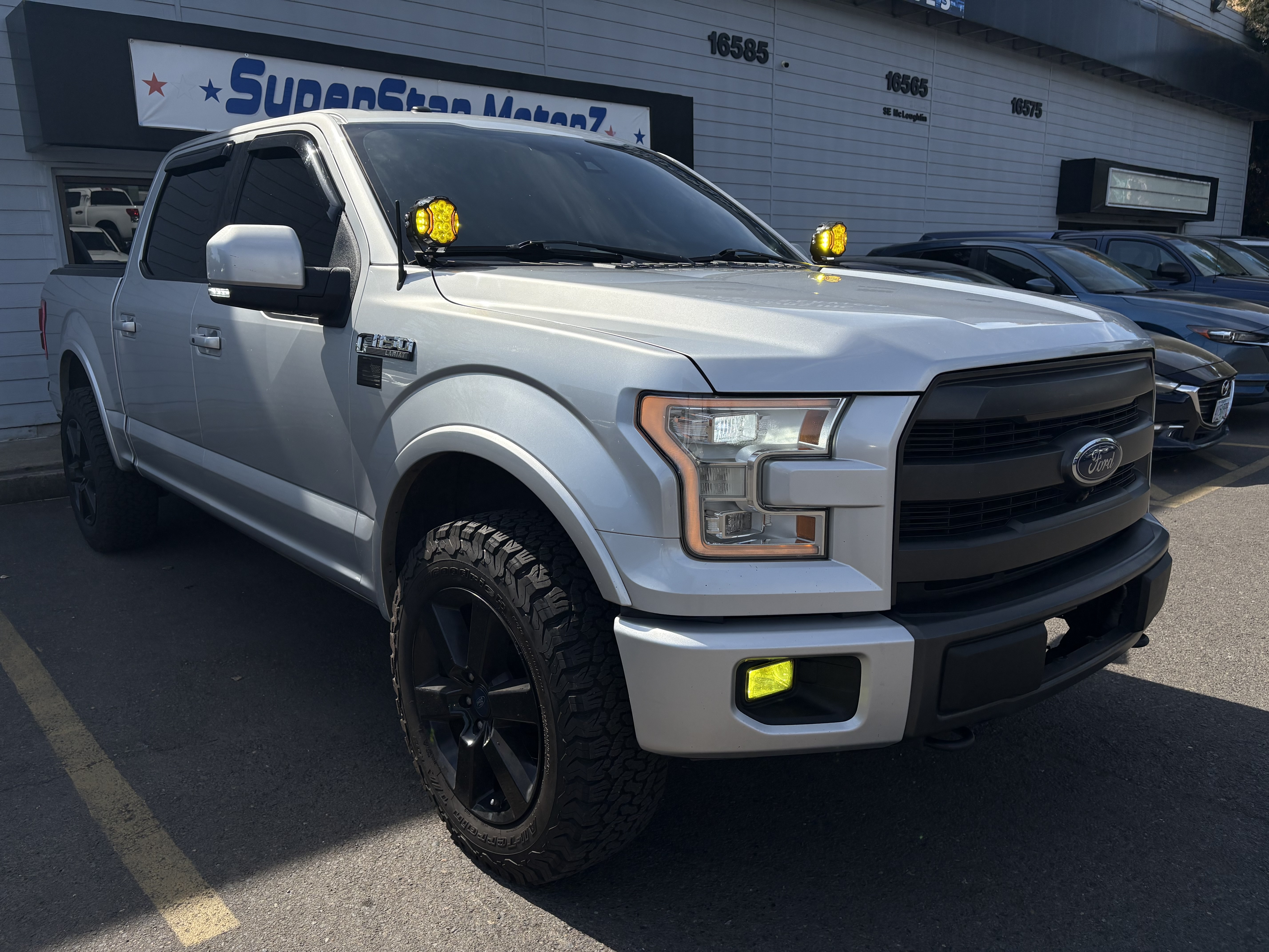 2015 FORD F150 SUPERCREW CAB LARIAT PICKUP 4D 5 1/2 FT