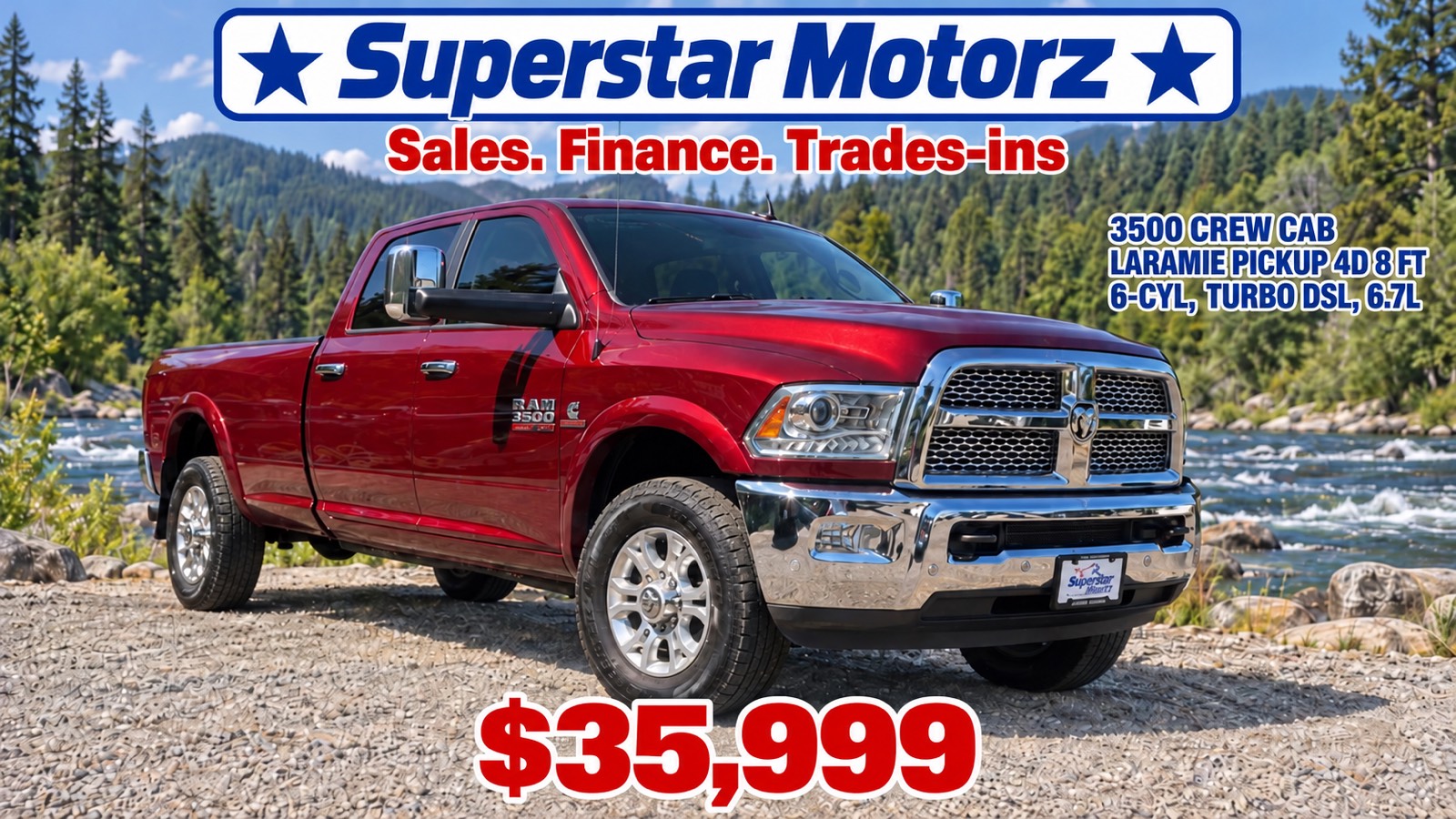 2018 RAM 3500 CREW CAB Laramie