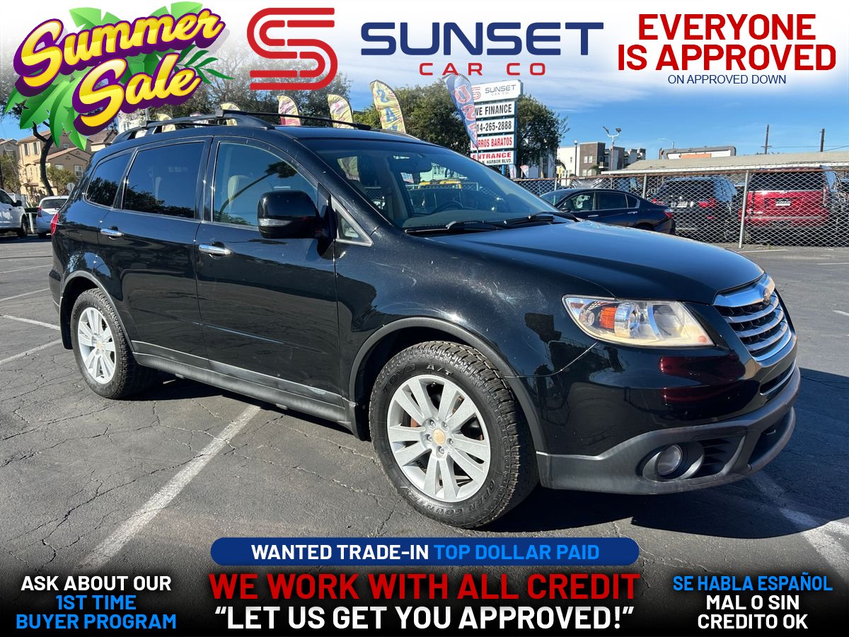 Black 2014 Subaru Tribeca 3.6R Limited SUV / Crossover All-Wheel Drive 5-Speed Automatic