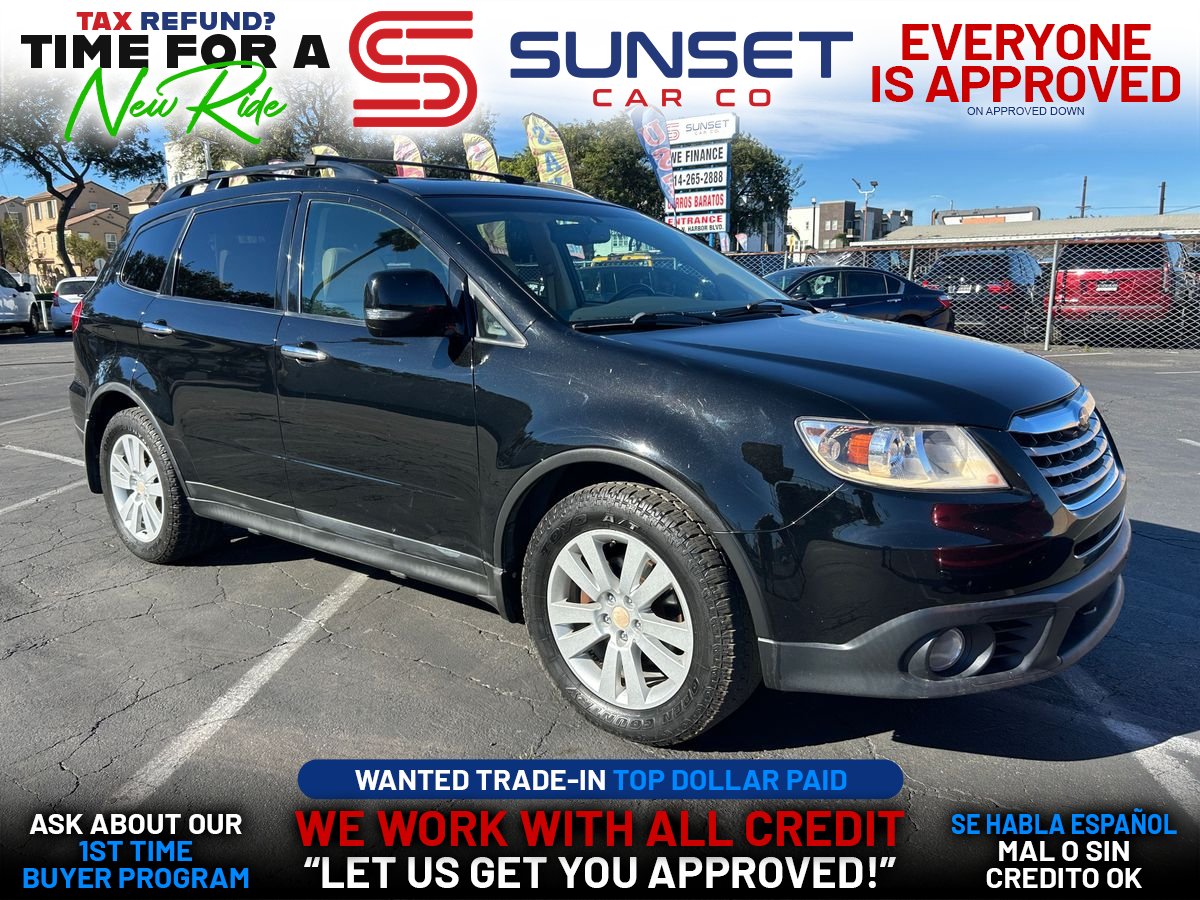 Black 2014 Subaru Tribeca 3.6R Limited SUV / Crossover All-Wheel Drive 5-Speed Automatic