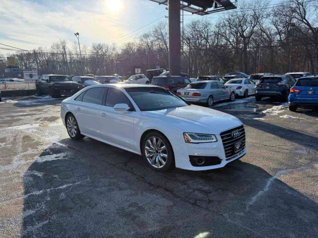 White 2016 Audi A8 Sedan 8-Speed Automatic
