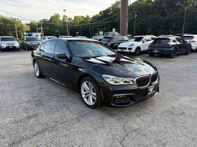Black 2017 BMW 7 Series Sedan All-Wheel Drive 8-Speed Automatic