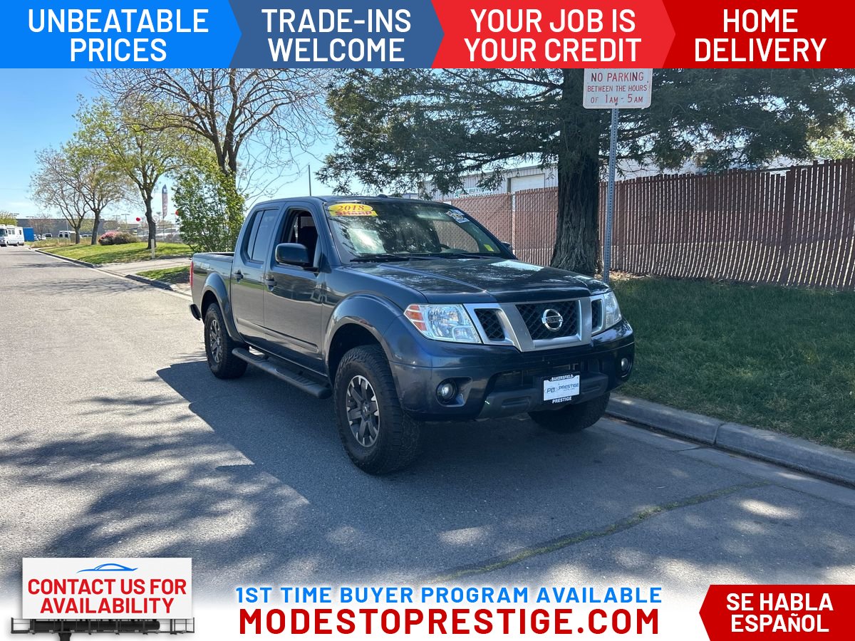 N / A 2018 Nissan Frontier Pickup Truck 4X2 5-Speed Automatic