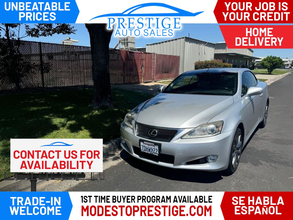 N / A 2014 Lexus IS 350C Convertible RWD Convertible Rear-Wheel Drive 6-Speed Automatic