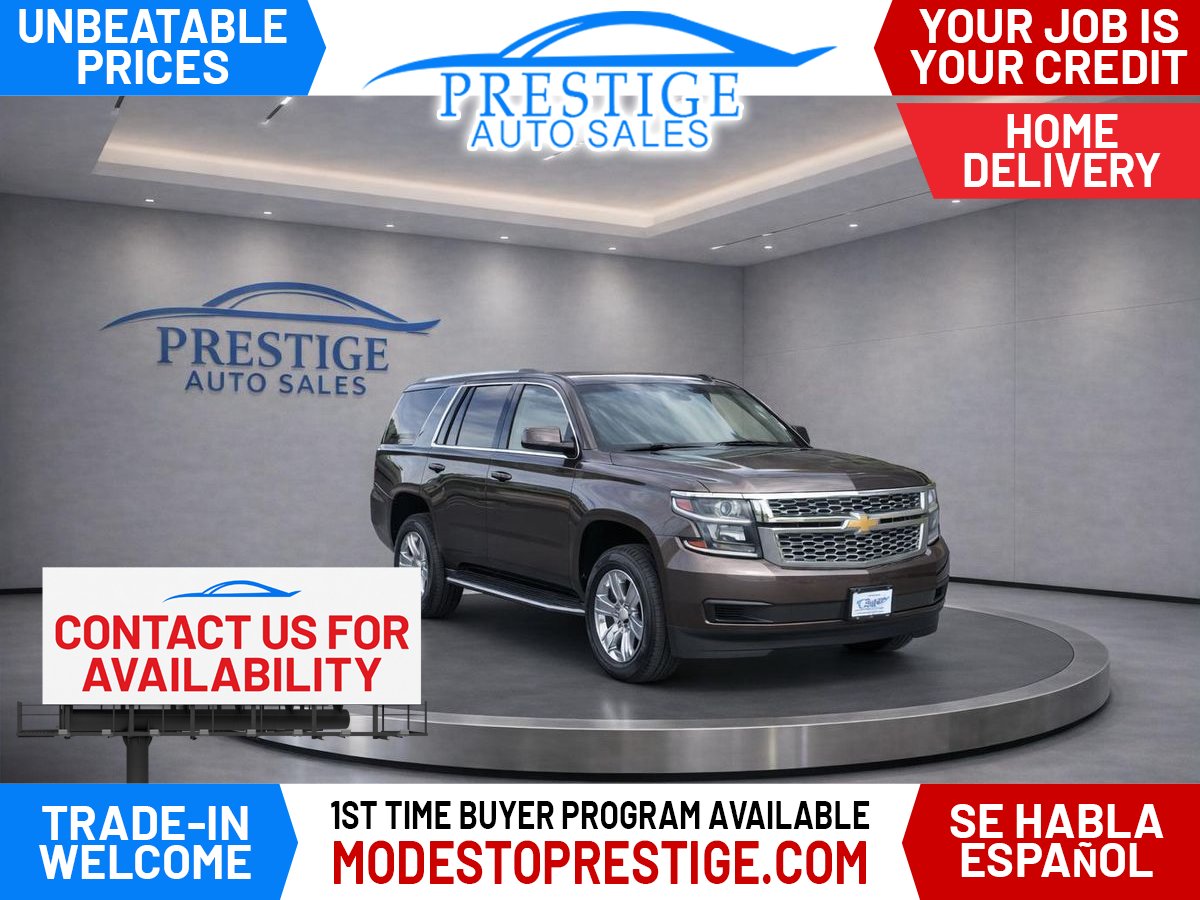 2016 Chevrolet Tahoe LS RWD SUV / Crossover 4X2 6-Speed Automatic Overdrive