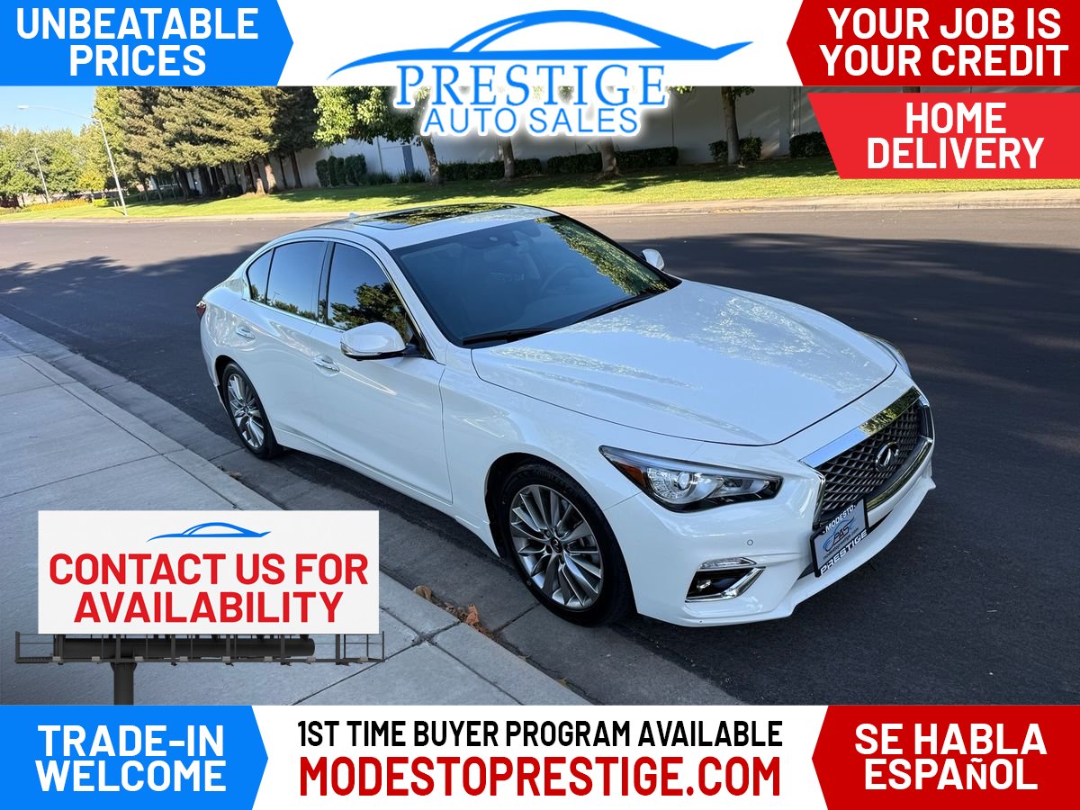 2024 INFINITI Q50 Sedan Rear-Wheel Drive 7-Speed Automatic
