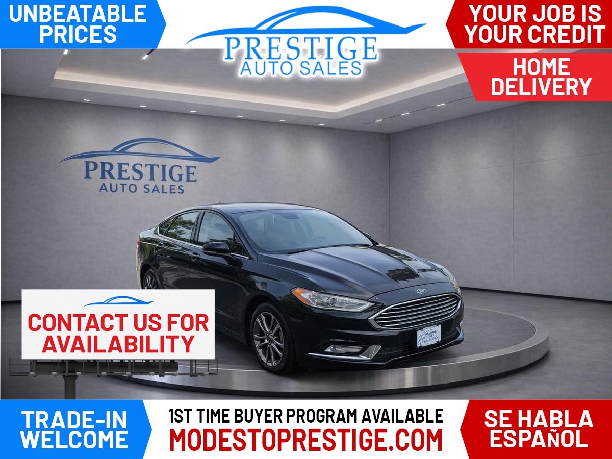 2017 Ford Fusion SE Sedan Front-Wheel Drive 6-Speed Automatic