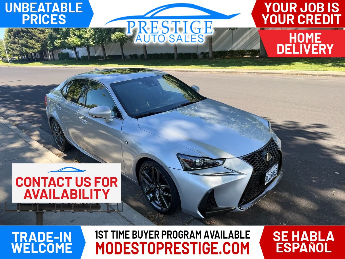  2018 Lexus IS 350 RWD Sedan Rear-Wheel Drive 8-Speed Automatic