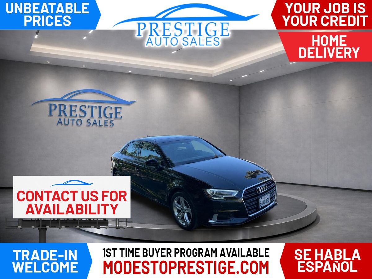 2018 Audi A3 Sedan Front-Wheel Drive 7-Speed Automatic