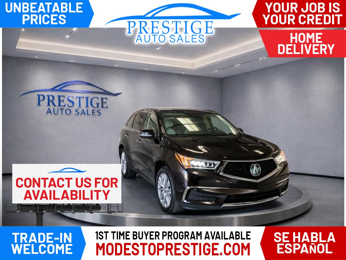 2018 Acura MDX SUV / Crossover All-Wheel Drive 9-Speed Automatic