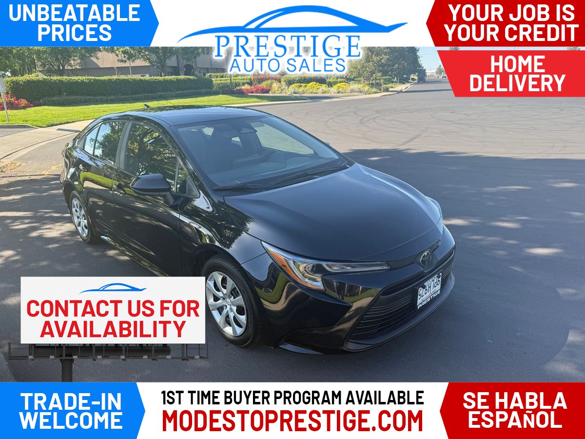 2025 Toyota Corolla LE FWD Sedan Front-Wheel Drive Continuously Variable Transmission