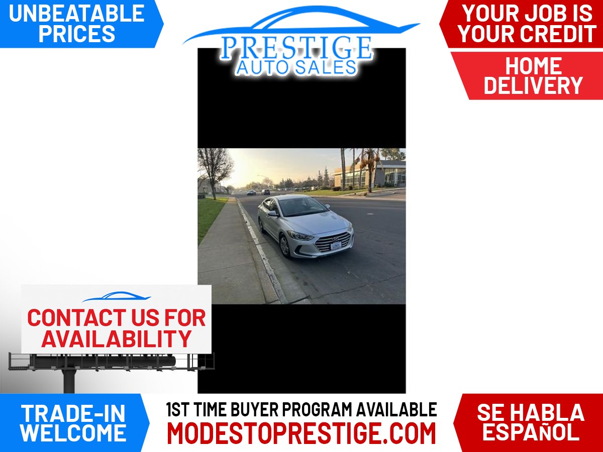 2017 Hyundai Elantra SE FWD Sedan Front-Wheel Drive 6-Speed Automatic