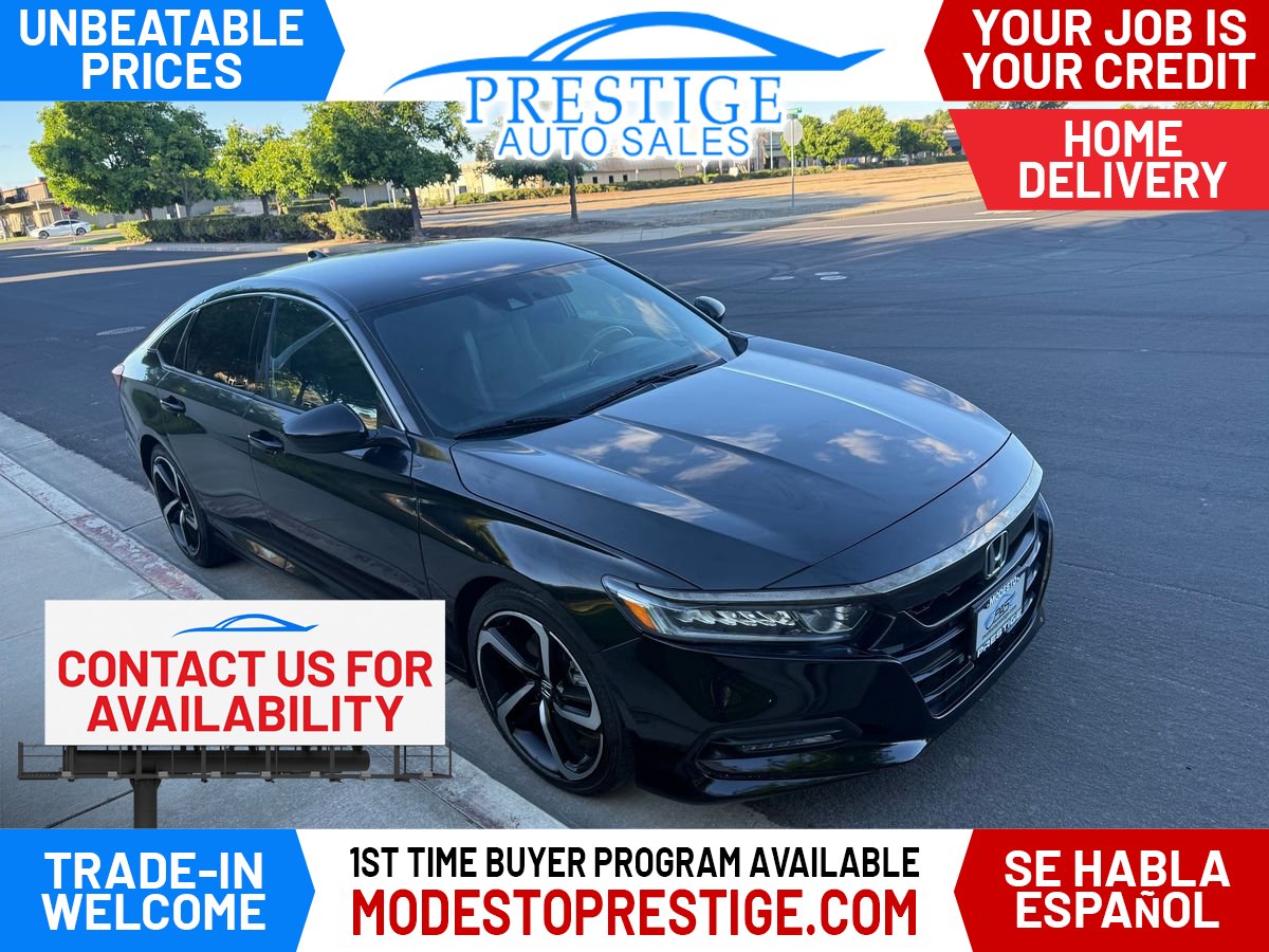 2019 Honda Accord 1.5T Sport FWD Sedan Front-Wheel Drive 6-Speed Manual