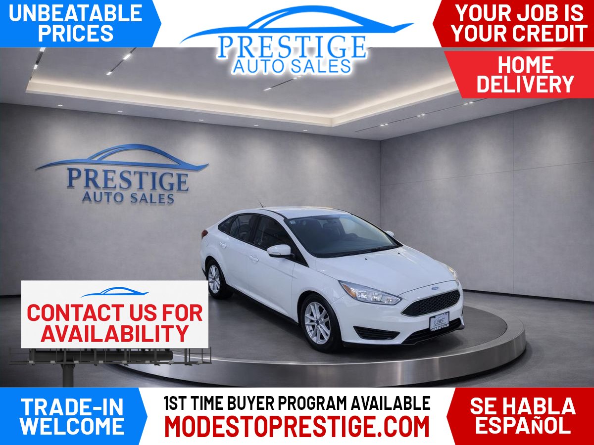 2016 Ford Focus Sedan Front-Wheel Drive 6-Speed Automatic