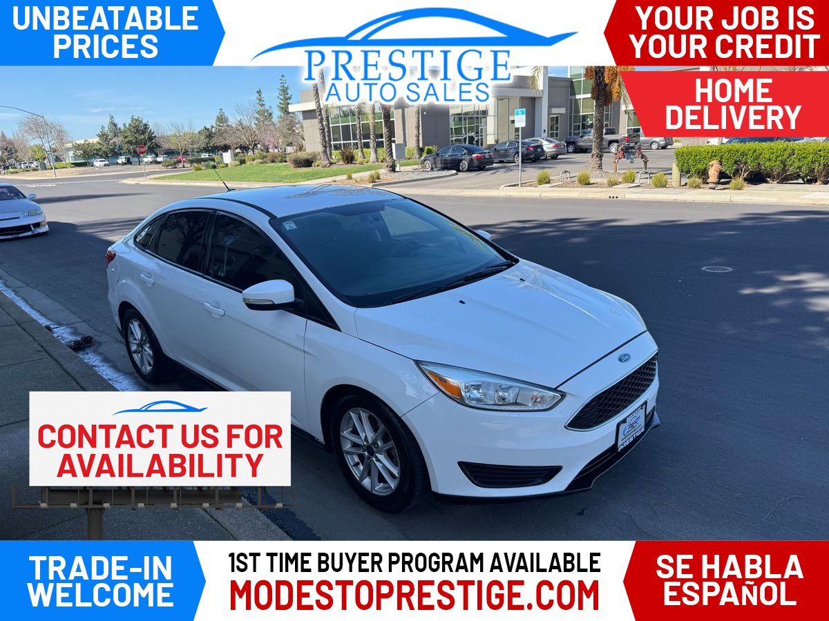  2016 Ford Focus Sedan Front-Wheel Drive 6-Speed Automatic