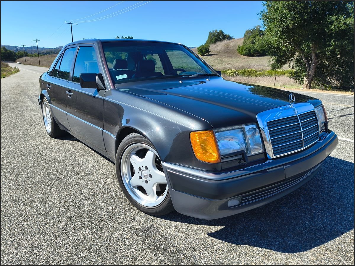 Black 1993 Mercedes-Benz 500-Class 500E Sedan Sedan Rear-Wheel Drive Automatic